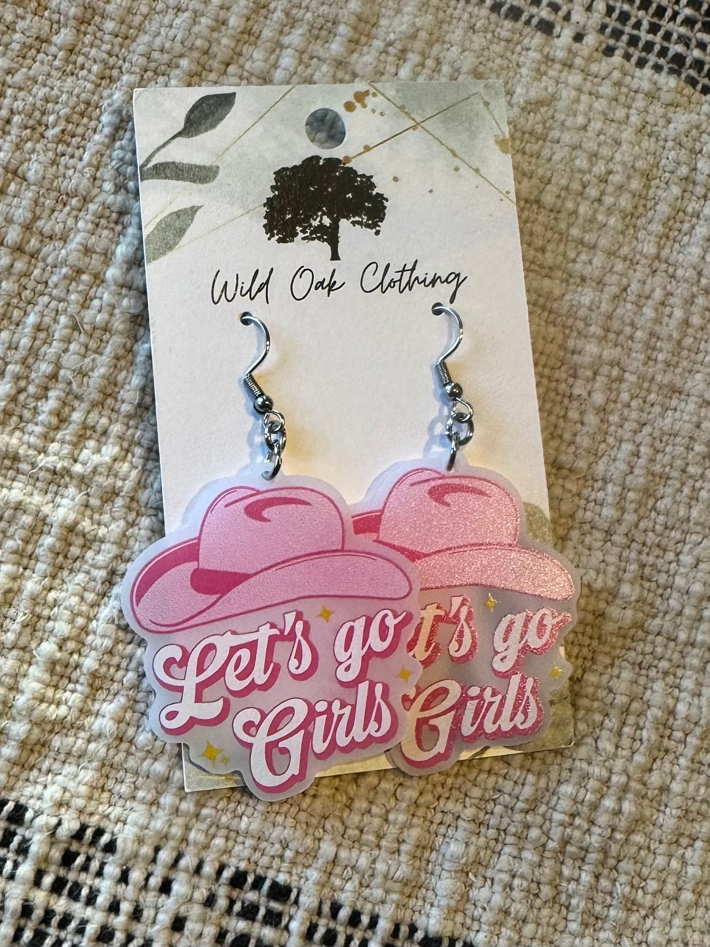 Let’s Go Girls Earrings 🤠