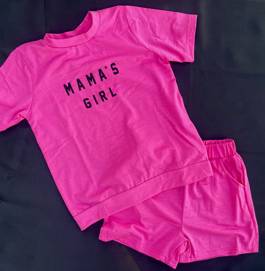 Bright Pink Mama’s Girl Set