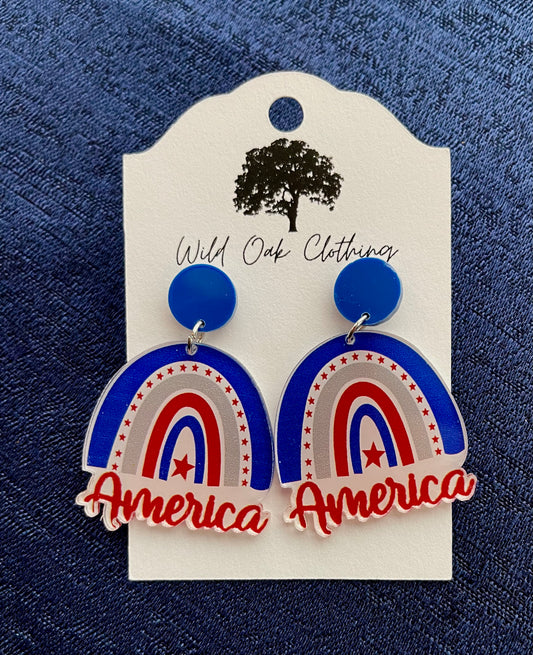 America Earrings