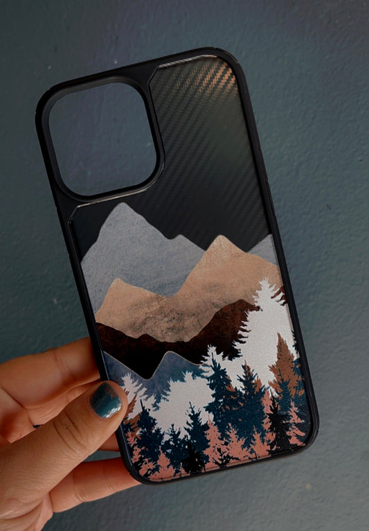 Black Mountain Phone Case