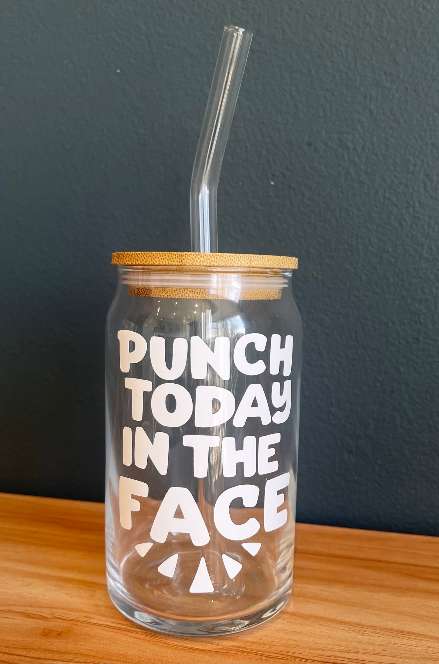 Punch today in the Face Glass